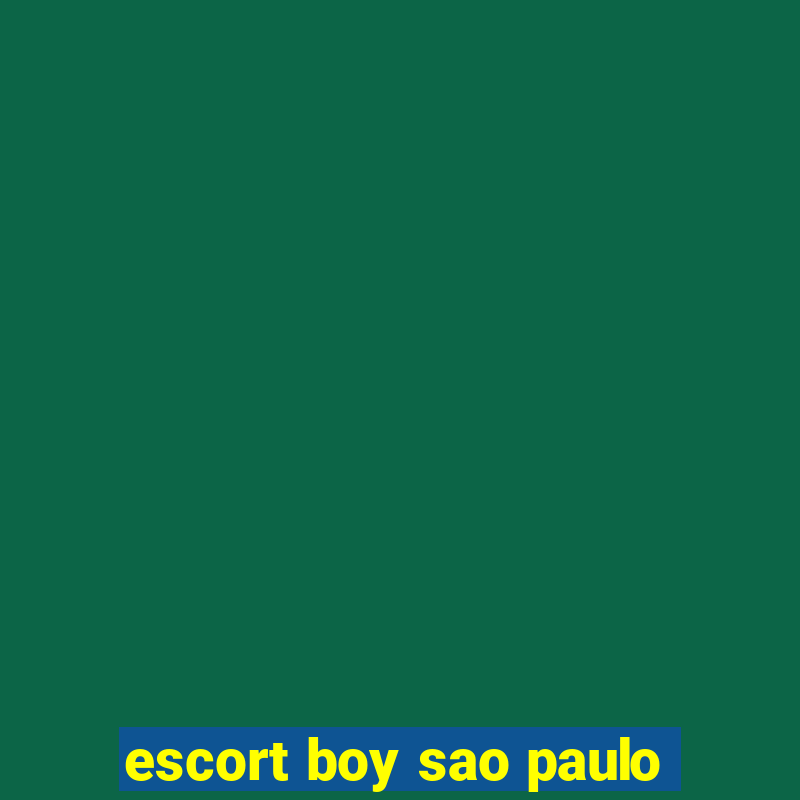 escort boy sao paulo