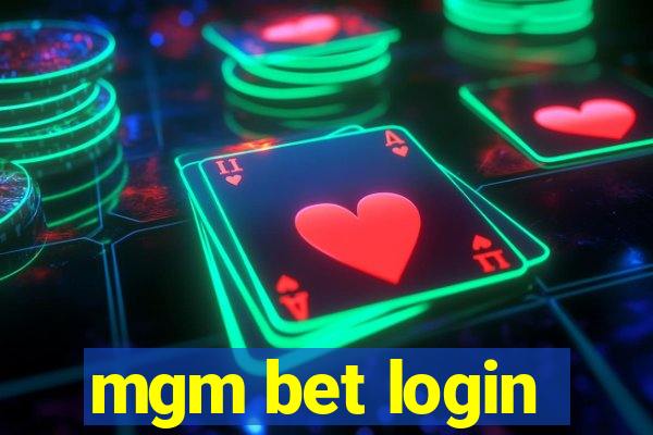 mgm bet login