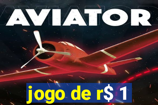 jogo de r$ 1