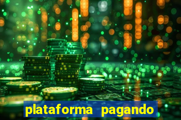 plataforma pagando bonus no cadastro