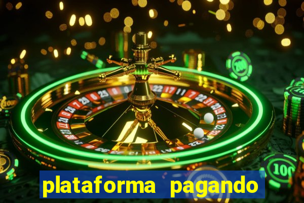 plataforma pagando bonus no cadastro