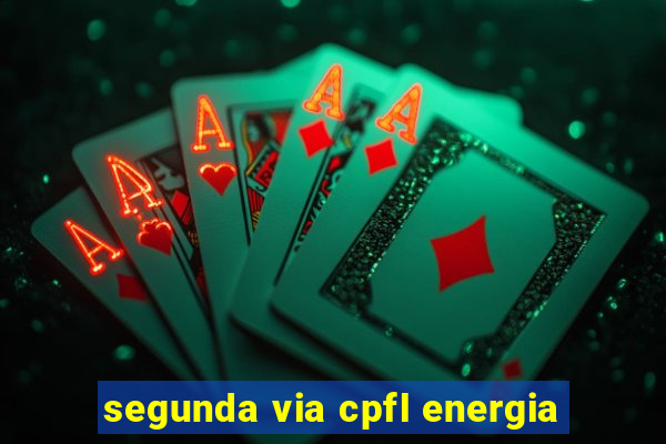 segunda via cpfl energia