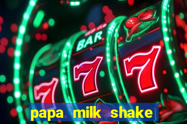 papa milk shake click jogos