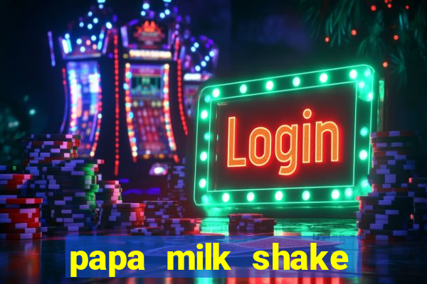 papa milk shake click jogos