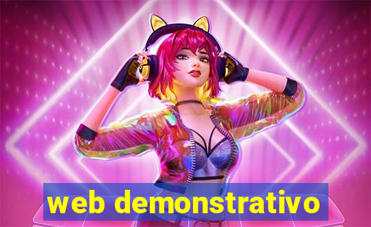 web demonstrativo