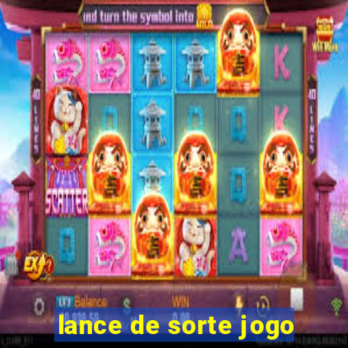 lance de sorte jogo