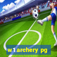 w1 archery pg