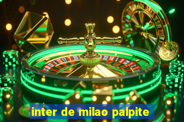 inter de milao palpite