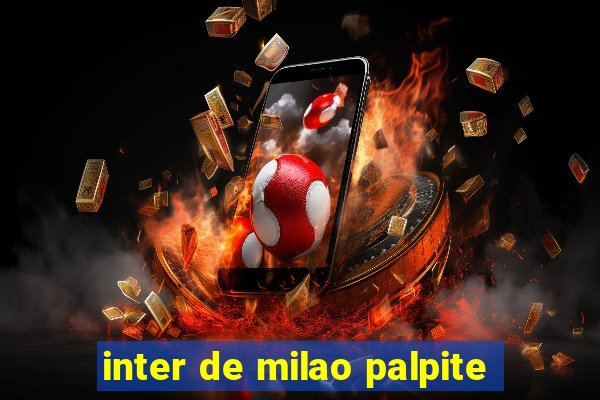 inter de milao palpite