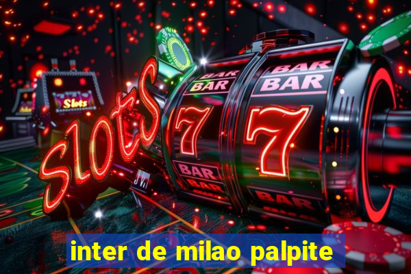 inter de milao palpite