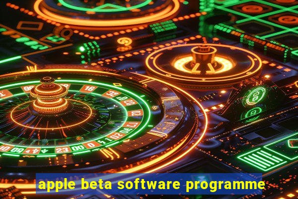 apple beta software programme