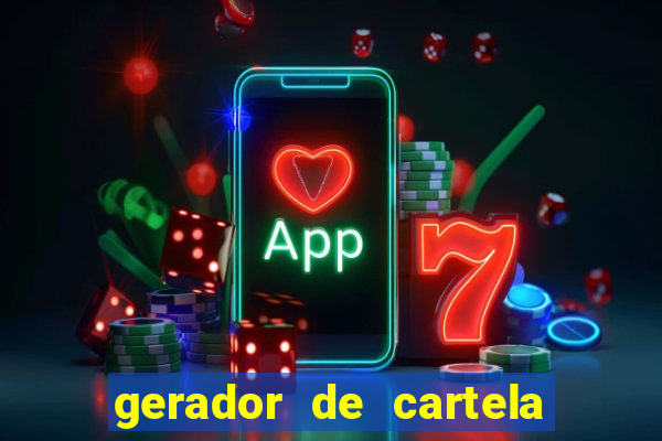 gerador de cartela de bingo