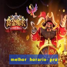 melhor horario pra jogar fortune tiger