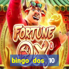 bingo dos 10 mandamentos da lei de deus