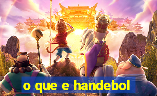 o que e handebol