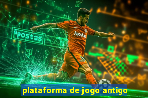 plataforma de jogo antigo