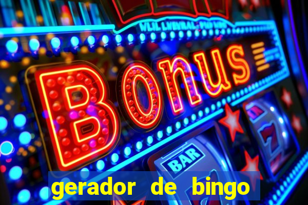 gerador de bingo cha de bebe