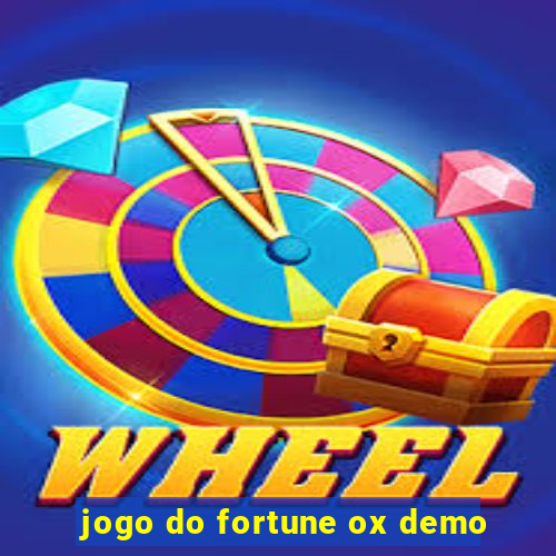 jogo do fortune ox demo