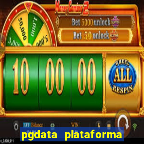 pgdata plataforma de jogos