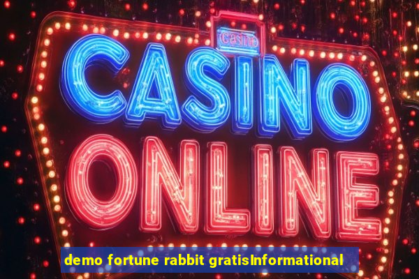 demo fortune rabbit gratisInformational