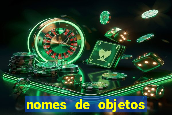 nomes de objetos de origem tupi guarani