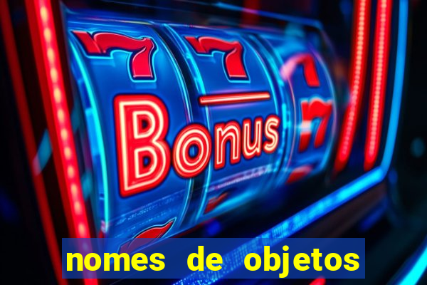 nomes de objetos de origem tupi guarani