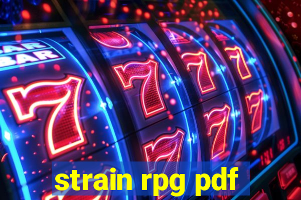 strain rpg pdf