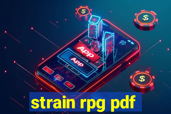 strain rpg pdf