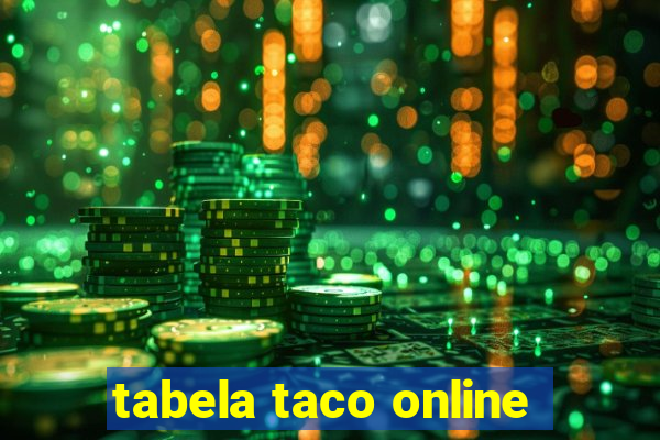 tabela taco online