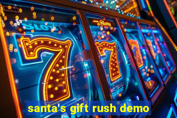 santa's gift rush demo