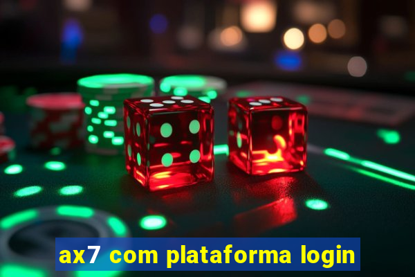 ax7 com plataforma login