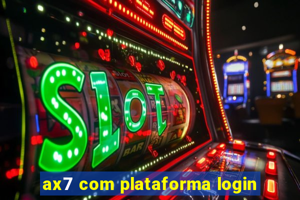 ax7 com plataforma login