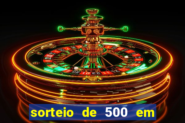 sorteio de 500 em cash toda segunda feira novibet