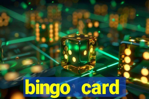 bingo card generator with pictures