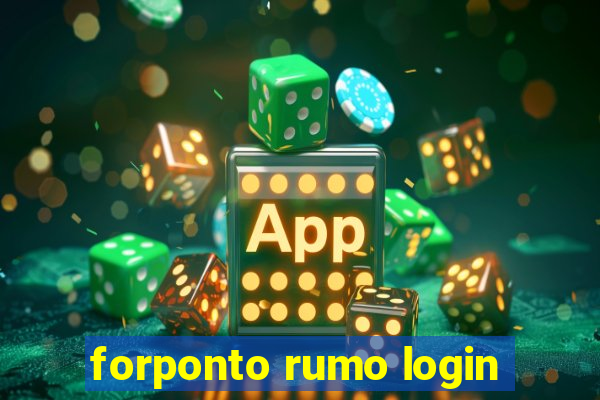 forponto rumo login