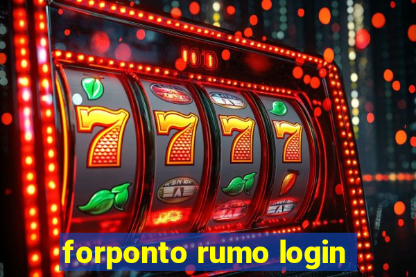 forponto rumo login