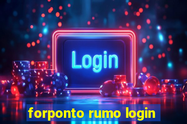 forponto rumo login