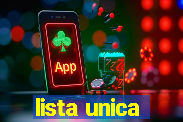 lista unica