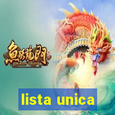 lista unica