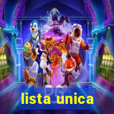 lista unica