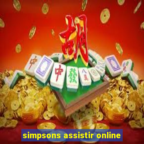 simpsons assistir online