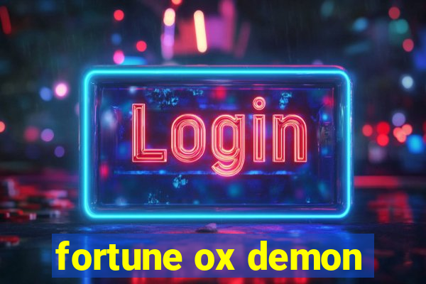 fortune ox demon