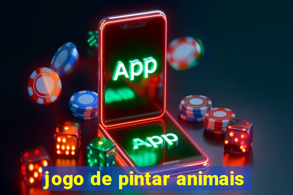 jogo de pintar animais