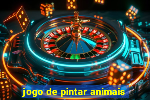 jogo de pintar animais