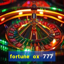 fortune ox 777 fortuna 77