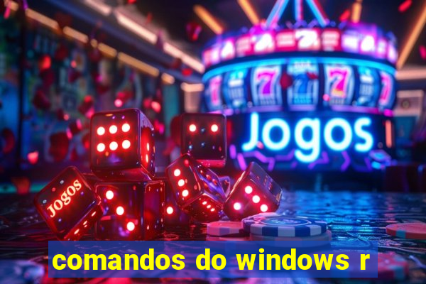 comandos do windows r