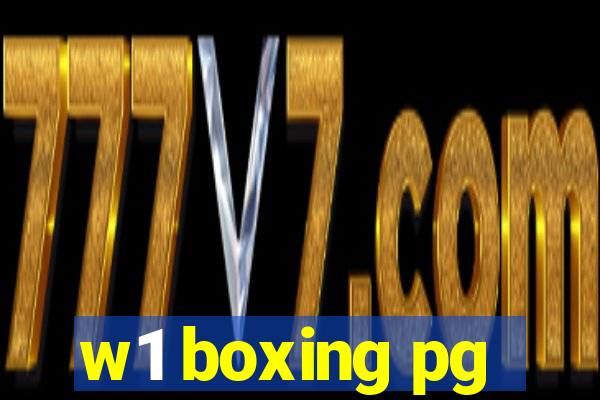 w1 boxing pg