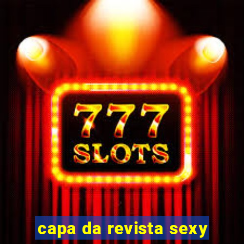 capa da revista sexy