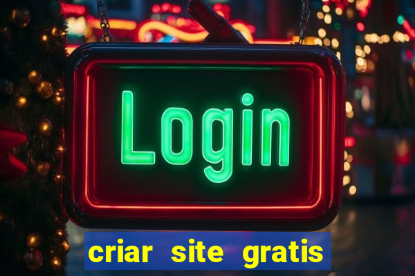 criar site gratis de jogos