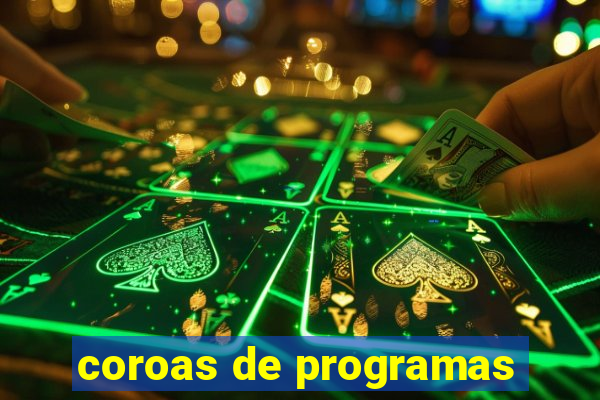 coroas de programas